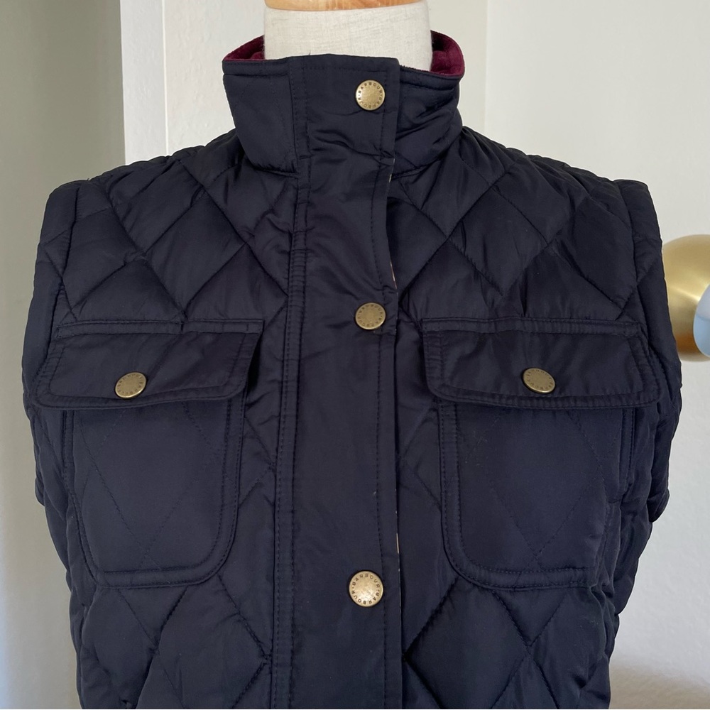 Barbour x Morris & Co Craft Gilet Quilted Puffer Vest - Picture 6 of 15